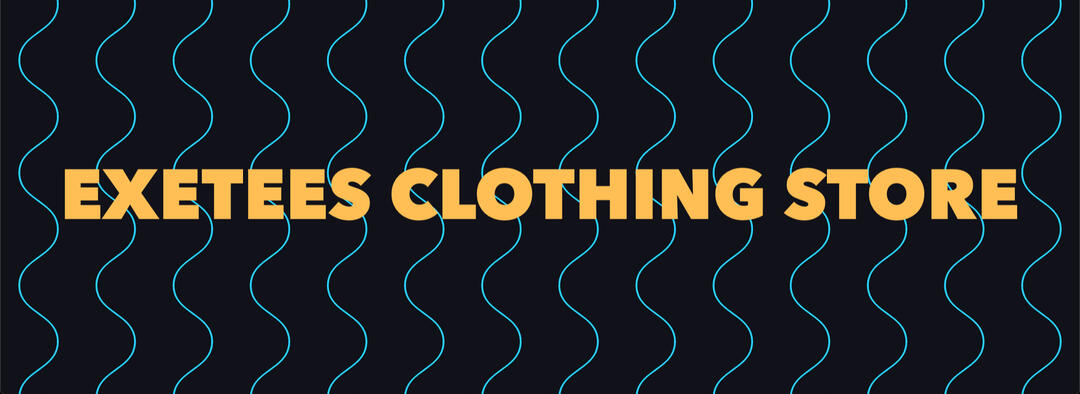 Exetees clothing store banner