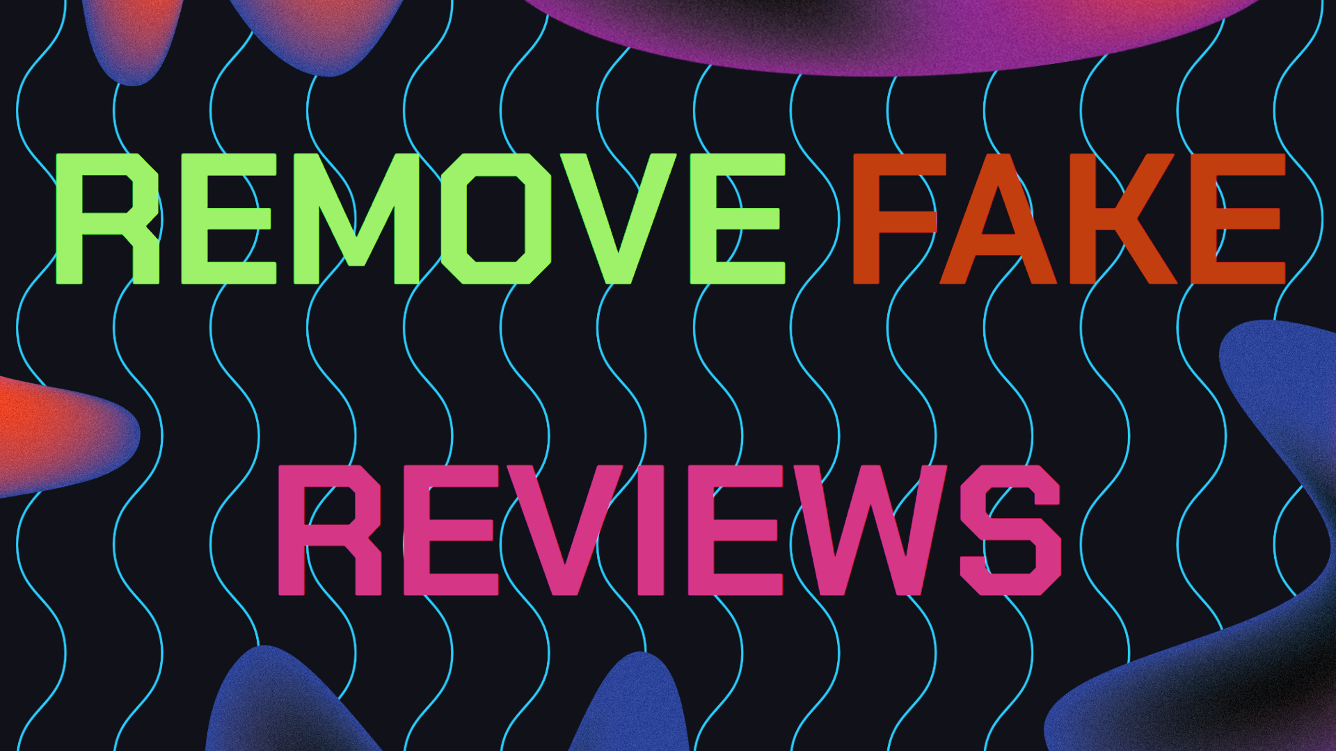 Article header image with text in the center stating "How to Remove Fake Google Reviews for Your GMB Profile"