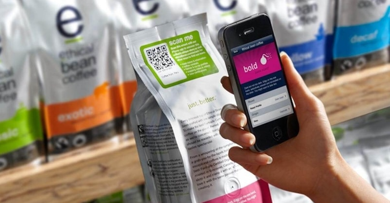 Screenshot showing how to put QR codes on Product Packaging