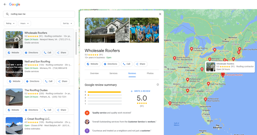 How local SEO for roofers gets you leads overtime without paying for ads