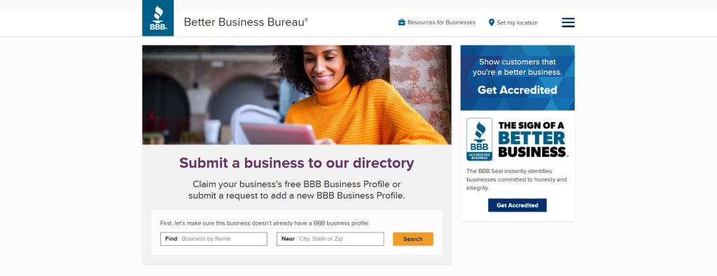 How to create a better business bureau directory listing