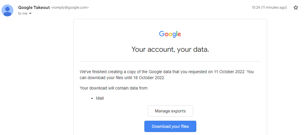 How to download your GBP data from Google using Google Takeout feature