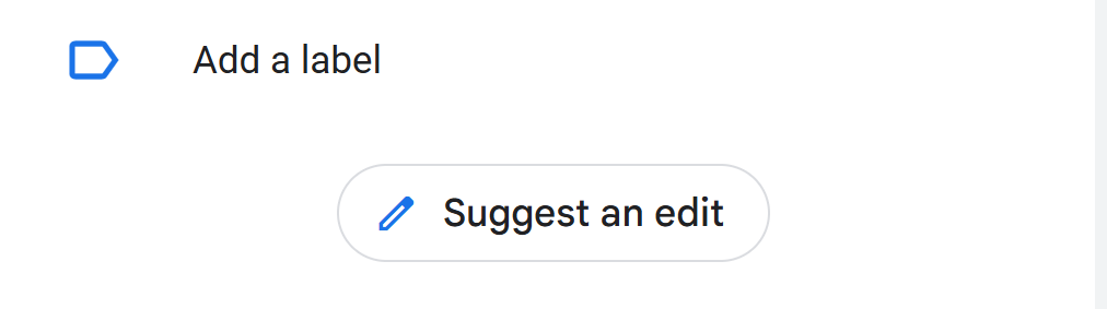 How to find the suggest an edit option