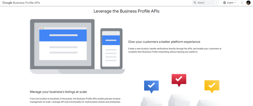 Using Google Business Profile APIs to embed google reviews into your website